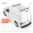 AA-Racks Model X202-NV Compatible NV 2012-On Heavy Gauge Steel 2 Bar Van Roof Rack System w/ Ladder Stopper White - AA Products Inc