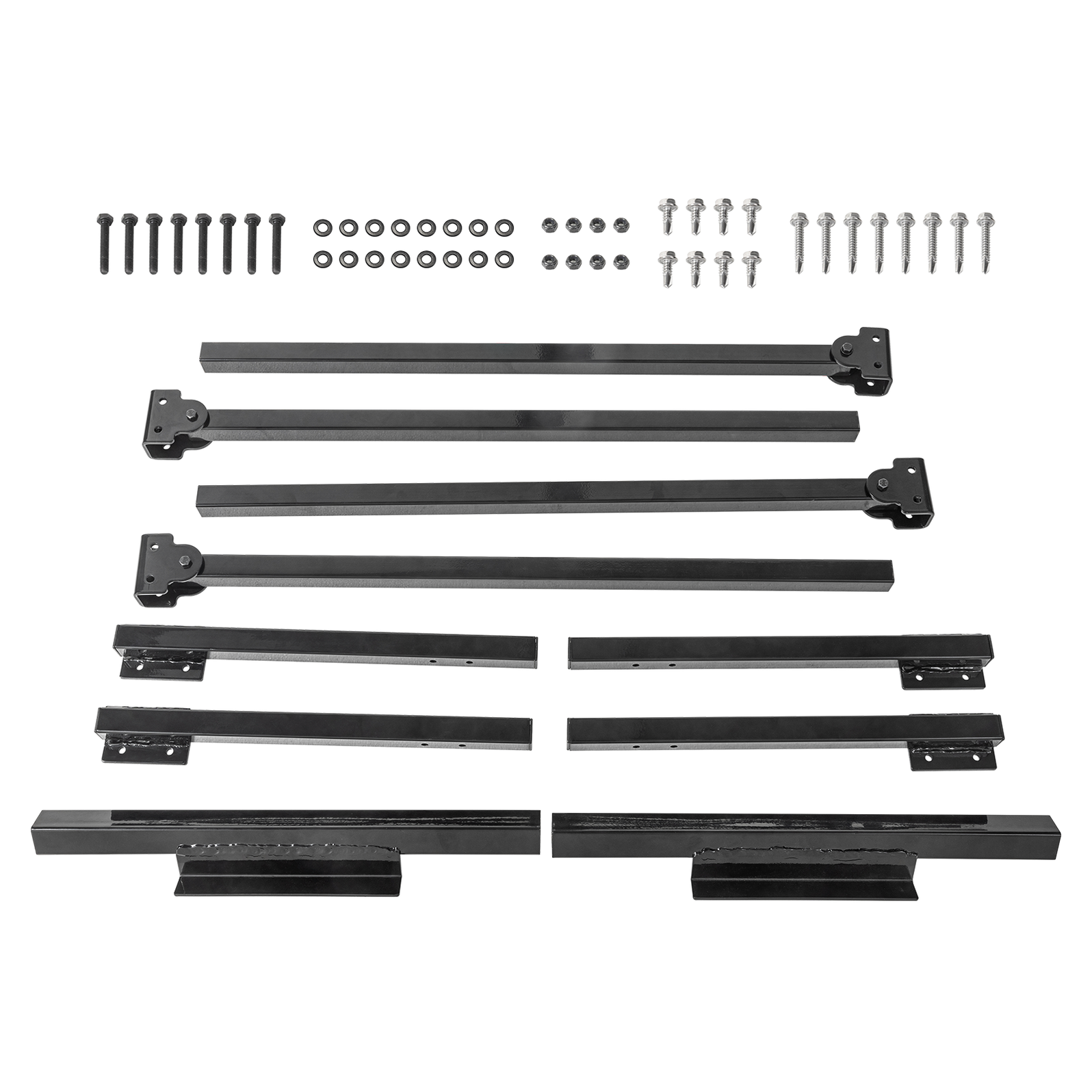 Topper Rack 356144 AA-Racks Model X-TCR Universal Truck Caps & Topper Ladder Rack 2 Bar L ...