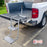 AA Products Aluminum Foldable Tailgate Ladder Rack with Two Step Pad Rung Retractable Truck Tailgate Step with Stable Handrail, Wide Pedals for Work Flatbed Trucks and Equipment Trailers Easy Install Capacity 300 lb (APTL-03) - AA Products Inc
