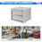 AA Products Model DW-1650 2 Tiers Drawer Cabinet with Password Lock Designed for Tools Room, Utility Room, Workplace, Carriage, Garage. 15.75’’W x 12.5’’H x 15.6”D - Sold individually - AA Products Inc