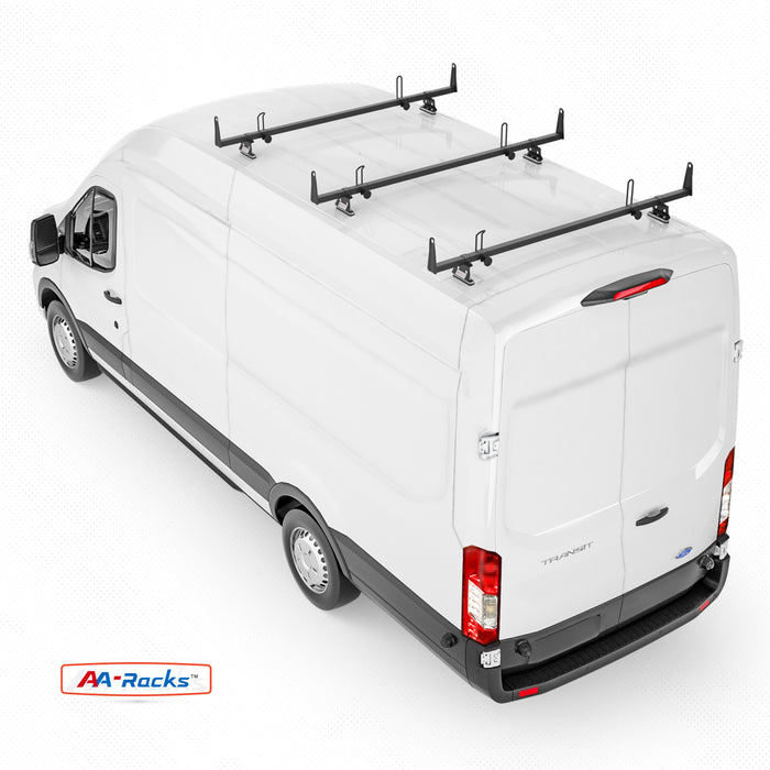 AA-Racks Model X202 Steel Van Roof Rack Cross Bars Fits 2013-On RAM ProMaster/ 2015-On Transit(X202-PR/TR) - AA Products Inc