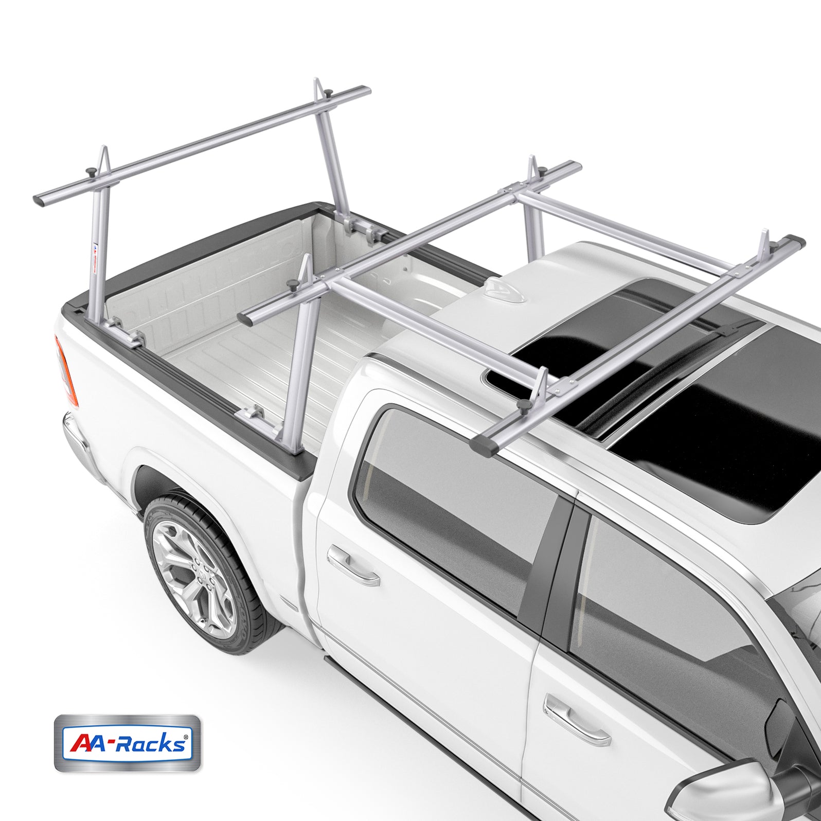 Aluminum Pickup Truck Ladder Racks with Cantilever | AA-Racks– AA ...