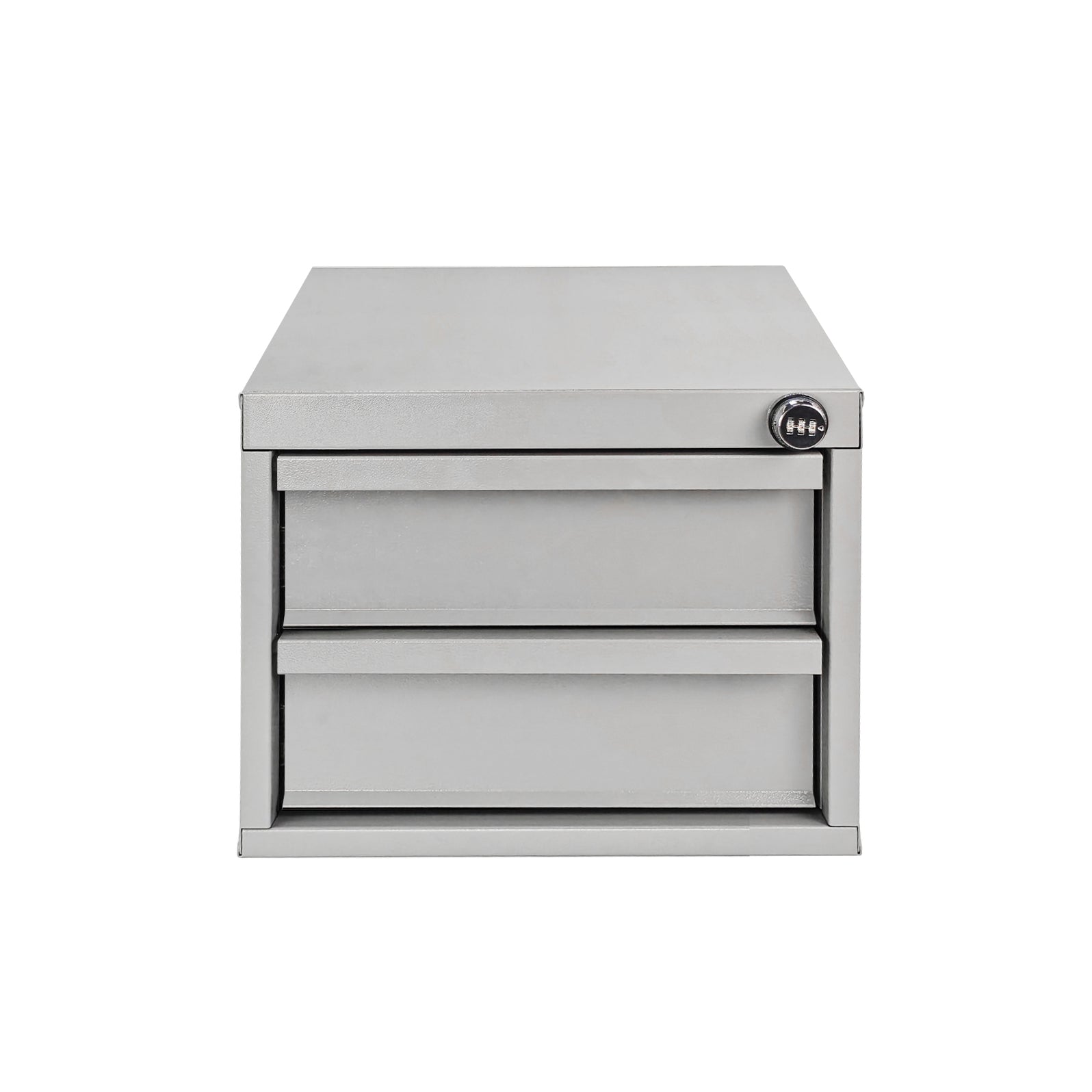 AA Products Model DW-1650 2 Tiers Drawer Cabinet with Password Lock De ...