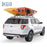 AA-Racks 2 Pair J-Bar Foldable Aluminum Kayak Rack Roof Top Mount with 16 Ft Ratchet Lashing Straps, Folding Carrier for Your Canoe, SUP and Kayaks on SUV Car Truck (KAX125) - AA Products Inc