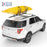 AA-Racks Folding Kayak Rack Car Roof Top Mounted, Aluminum Kayak Carrier with 16 Ft Ratchet Straps for Canoes, Ski Boards, Surf Boards,SUP on SUV Car Truck Trailer and Other Vehicles with Crossbars (KAX105) - AA Products Inc