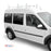 AA-Racks Model DX36 Compatible Transit Connect 2008-13 Steel 3 Bar Utility Drilling Van Roof Ladder Rack System - Matte White - AA Products Inc