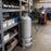 AA Products Model TH-11-6 Propane Tank Holder - Secure Cylinder Rack Stand Perfectly Fits Less Than 10" Diameter Propane Tanks- Ideal for Garage, Vehicle Transport & Factory Storage