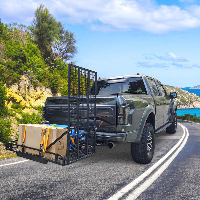 Truck Large Trailer Hitch Cargo Carrier Elevate Outdoor 500