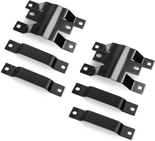 J Rack adapter Designed Specially for Wide Flat Crossbars to install Kayak J-Rack,Pack of 6 - AA Products Inc