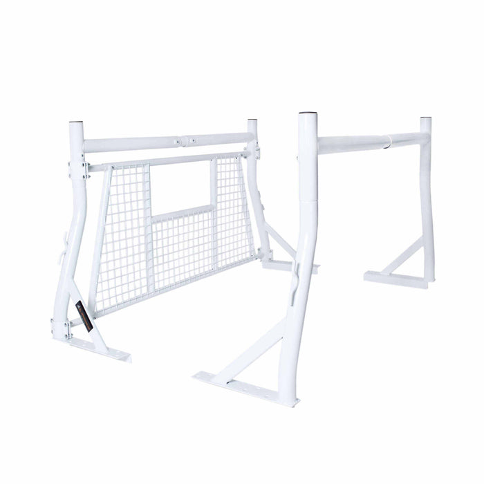 AA Racks Universal Pickup Truck Headache Racks Adjustable Back Rack w/ Window Guard Protection (X35-W) - AA Products Inc
