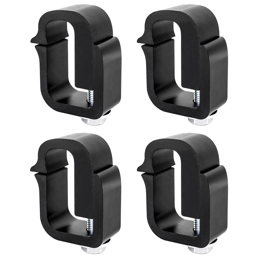 AA-Racks Set of 4 Mounting Clamp for Truck Cap/Camper Shell/Topper for a Short Bed Pickup Truck (P-AC-03) - AA Products Inc