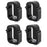 AA-Racks Set of 4 Mounting Clamp for Truck Cap/Camper Shell/Topper for a Short Bed Pickup Truck (P-AC-03) - AA Products Inc
