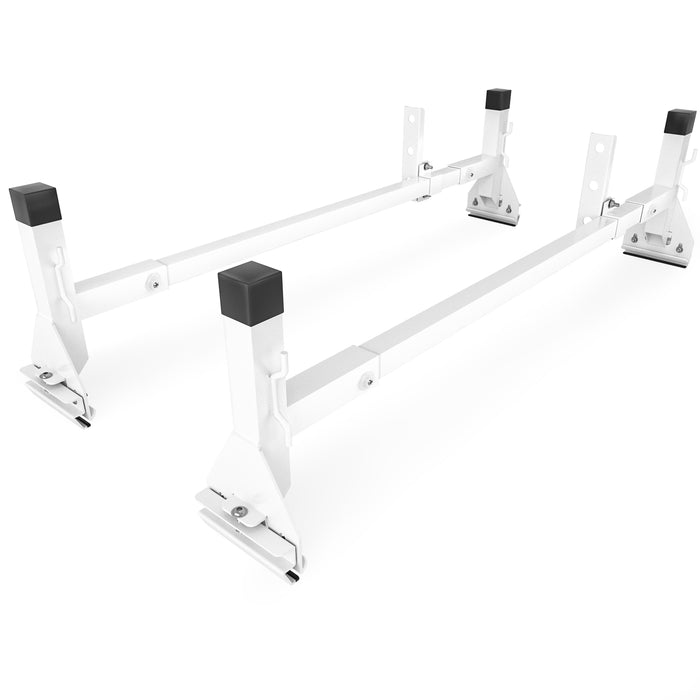 AA-Racks Universal Aluminum Van Roof Rack Rain Gutter Mount Rooftop Cargo Carrier Racks (AX27)