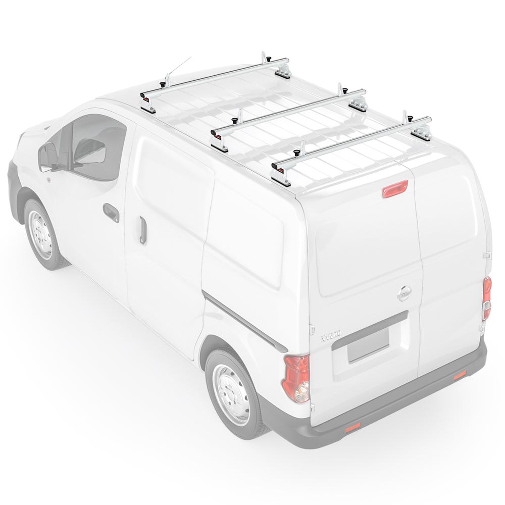 AA-Racks Model AX312 Aluminum Van Roof Rack Cross Bars Fits for 2013-On NV200/ 2014-On Transit Connect/ 2013-2017 City Express (AX312-50-NV/TR/CH) - AA Products Inc