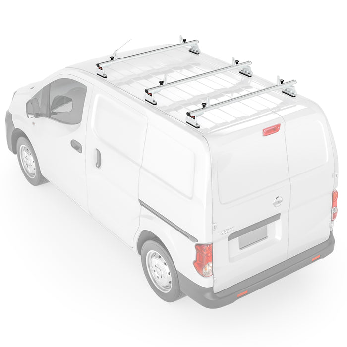 AA-Racks Model AX312 Aluminum Van Roof Rack Cross Bars Fits for 2013-On NV200/ 2014-On Transit Connect/ 2013-2017 City Express (AX312-50-NV/TR/CH) - AA Products Inc