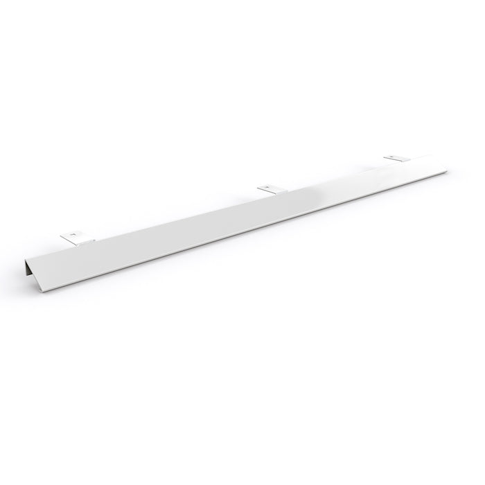 Steel 47" Ladder Rack Wind Deflector,Van Rack Accessory for Model X202 Series White（P-X202-WD-L47-WHT） - AA Products Inc