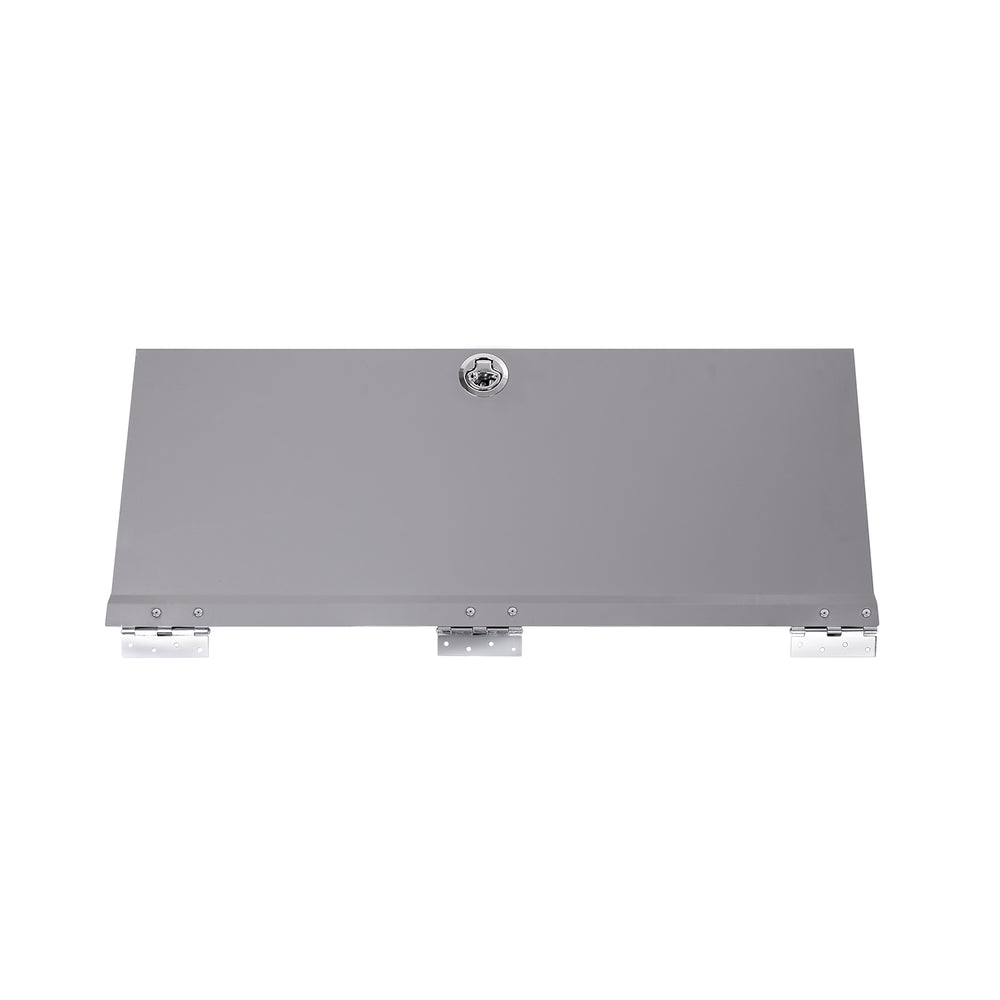 AA Products Door Kit For SH-4603(32" W * 46" H) Shelf Unit Shelf Accessories Grey (P-SH-4603DK) - AA Products Inc