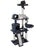 57” Cat Tree Tower for Indoor Cats Stand House Furniture, Multi-fun Kittens Activity Cat Condo with Hammock Cat Scratcher Plush Perch for Play Rest - AA Products Inc