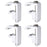AA Products Inc Mounting Clamps for Truck Cap Camper Shell Toyota Tacoma/ Tundra - Set of 4 (P-AC-04N) - AA Products Inc