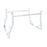 AA-Racks Universal 800 Lb 2 Bar Pick-up Truck Ladder Rack Utility Lumber Kayak Black/White (X35) - AA Products Inc