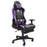 AA Products Gaming Chair High Back Ergonomic Computer Racing Chair Adjustable Gamer Chair with Footrest, Lumbar Support Swivel Chair – BlackPurple - AA Products Inc