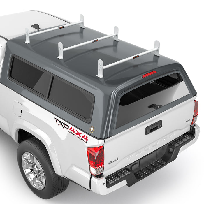 AA-Racks Universal Pickup Truck Rack Cap & Topper Camper Shell Van Roof Ladder Rack Adjustable Steel (DX36-Camper) - AA Products Inc