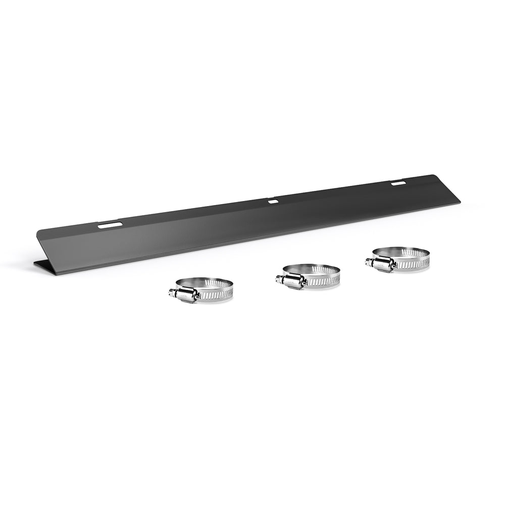AA-Racks 35.4" Steel Front Wind Deflector Bar, Truck Rack Accessory for Model X39 Series, Black Only - AA Products Inc