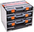 P-SH-Tote Shelf Kit for Van Shelving Storage, 3 Plastic Storage Box w/ 1 set Organizer Holder for Small Parts, Screws and Hardwares(P-SH-TSK) - AA Products Inc