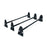 AA-Racks Universal Cargo Van Roof Ladder Rack Heavy Duty Car Top Luggage Utility Carrier Rack Steel - (X37) - AA Products Inc