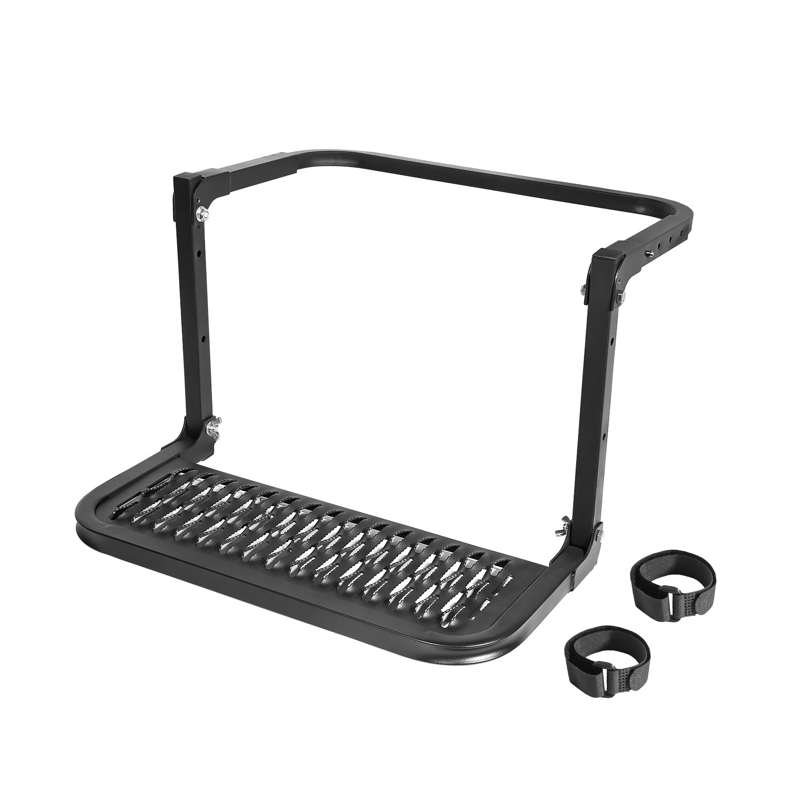 Folding Tire Step Adjustable Mounted Step For Car Pickup Truck Suv Rvs Heavy Duty Fit Most Tire From 9 To 13 Max Capacity 330 Lbs