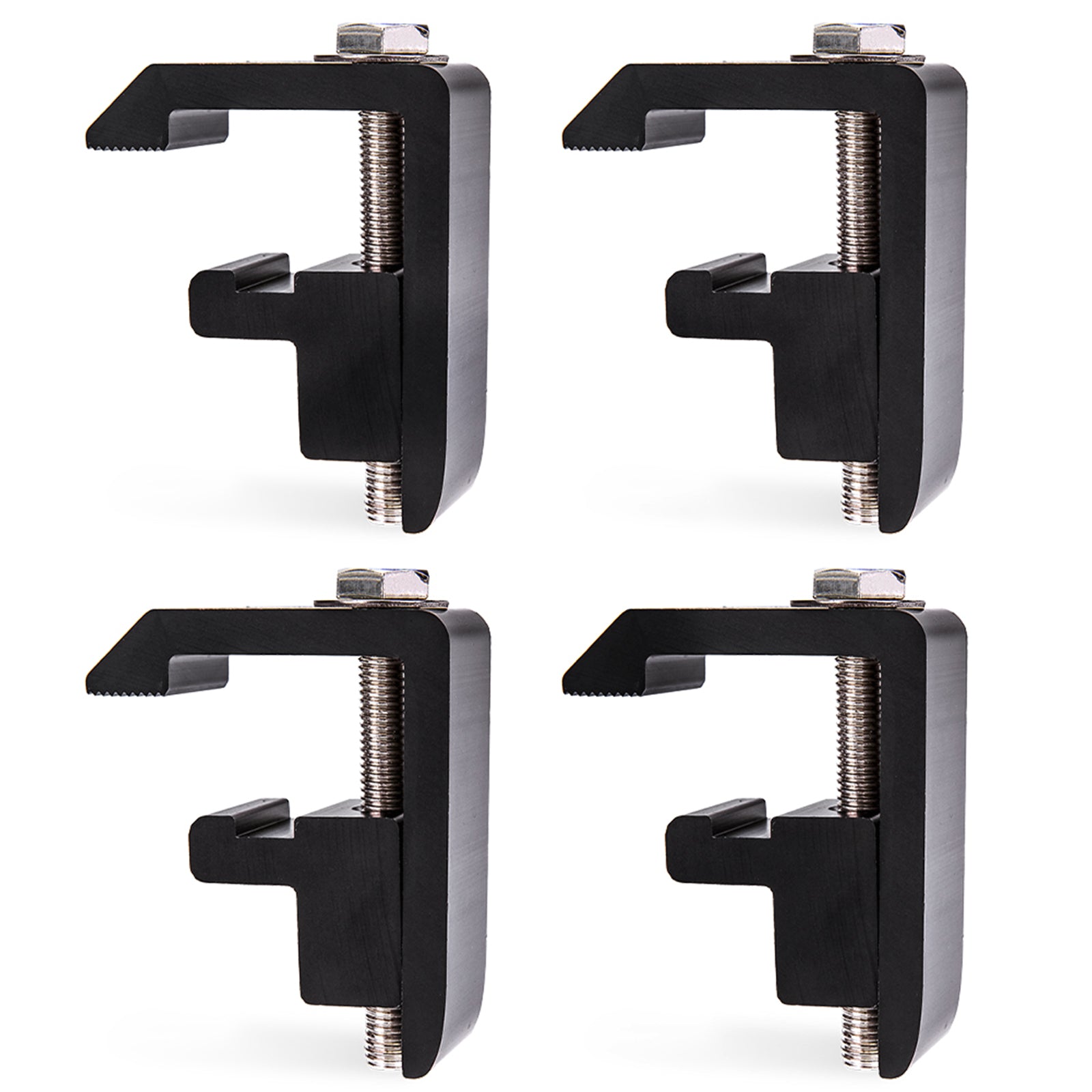 6 Pcs Truck Cap Clamps | Aluminum Camper Shell Mounting Clamps | Universal Fit