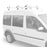 AA-Racks Aluminum Utility Van Roof Ladder Rack with Load Stop - (Fits: Ford Transit Connect 2008-13) (ADX32-TR) - AA Products Inc