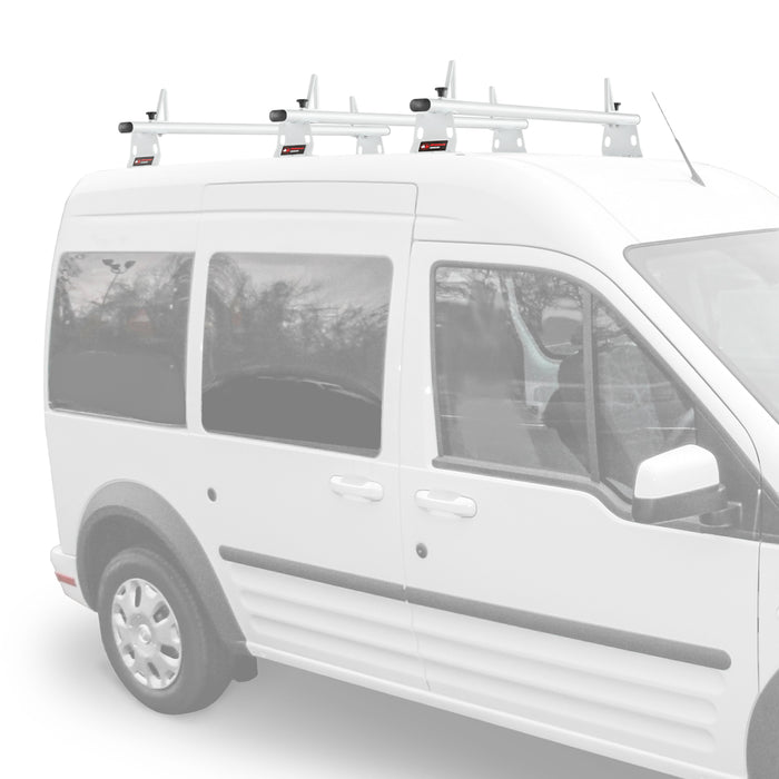 AA-Racks Aluminum Utility Van Roof Ladder Rack with Load Stop - (Fits: Ford Transit Connect 2008-13) (ADX32-TR) - AA Products Inc