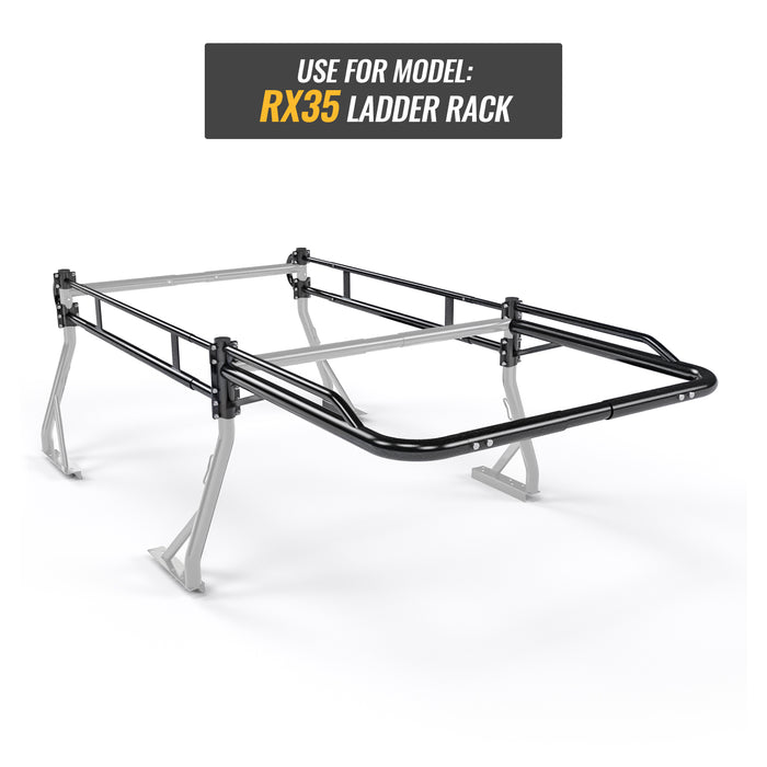 AA-Racks Adjustable Side bar with 30'' Short Over Cab. Extension for Basic 2 Bar Pickup Truck Rack - (P39-SC-BX2) - AA Products Inc