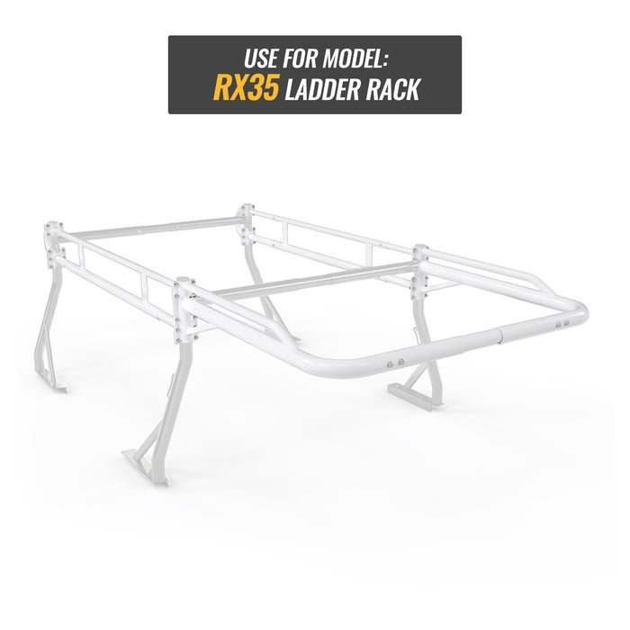 AA-Racks Adjustable Side bar with 30'' Short Over Cab. Extension for Basic 2 Bar Pickup Truck Rack - (P39-SC-BX2) - AA Products Inc