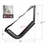 AA Products Kayak Storage Wall Mount Racks for Canoe Kayak Paddle Boards Wall Hanging Hooks, Set of 2(KS-02) - AA Products Inc