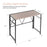 AA Products 35.5" Folding Computer Desk, No-Assembly Space-Saving Collapsible Simple Modern Table for Home Office Bedroom Student Desk, Durable Writing Table ( 35.5"×17.5"×29.5" )(FCD-01) - AA Products Inc