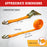 AA Products Heavy Duty Ratchet Tie Down Straps with Double J-Hooks (RS) - AA Products Inc