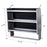 AA Products SH-4605(3)-GAP Steel Low/Mid/High Roof Van Shelving Storage System Fits Transit, GM, NV, Promaster, Sprinter and Metris - AA Products Inc