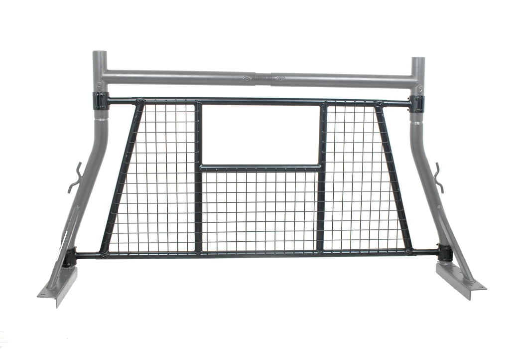 AA-Racks Mesh Protective Screen Set for Basic Truck Rack Headache Rack -Black/ White (PX35-W) - AA Products Inc