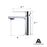 AA Products Single Handle Bathroom Sink Faucet Deck Mount Lavatory Faucet Brass (BM) - AA Products Inc