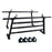 AA-Racks Universal  Headache Rack Aluminum Ladder Rack Pickup Truck Rack with Cross Bar Protector Rear Window Guard Back Rack -  (APX25-WG) - AA Products Inc