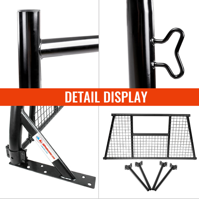 AA-Rack Adjustable Headache Rack Single Bar Extendable Pick-up Truck ...