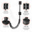 AA Products Kayak Storage Hanger Rack for Canoe Paddle Kayak Accessories Wall Mount Hanging Hooks for Indoor Outdoor, Set of 2(KS-01) - AA Products Inc