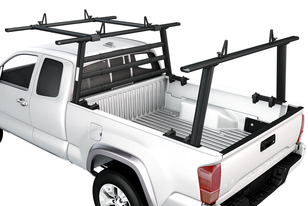 AA-Racks Full Size Aluminum Truck Headache Racks for Pickups w/ Over Cab Ext Back Racks (APX25-WG(3)-E) - AA Products Inc