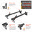 AA-Racks Aluminum Utility Van Roof Ladder Rack with Load Stop - (Fits: Ford Transit Connect 2008-13) (ADX32-TR) - AA Products Inc