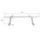 AA-Racks Low-Profile Utility Aluminum Pick-Up Truck Ladder Rack for Toyota Tacoma 2005-On (APX2502-TA) - AA Products Inc