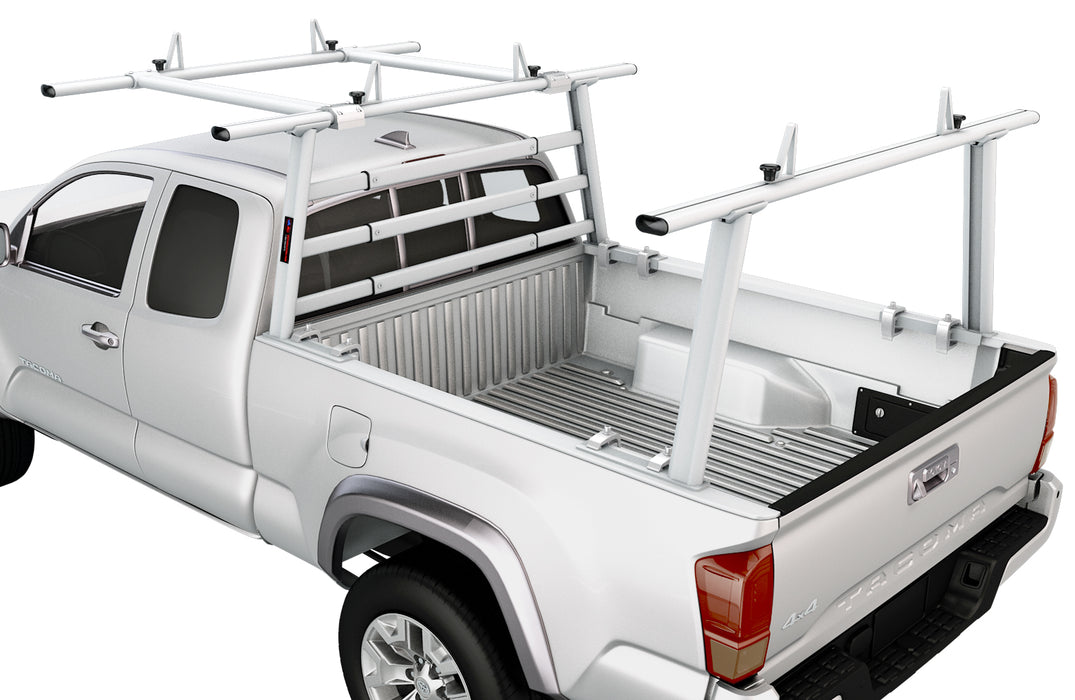 AA-Racks Full Size Aluminum Truck Headache Racks for Pickups w/ Over Cab Ext Back Racks (APX25-WG(3)-E) - AA Products Inc