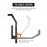 Kayak Wall Mount Storage Rack Storage Hanger Foldable Hooks Hanging Wall Frame for Kayaks, Paddleboard and Canoe, Set of 2 - AA Products Inc