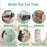 57” Cat Tree Tower for Indoor Cats Stand House Furniture, Multi-Fun Kittens Activity Cat Condo with Hammock Cat Scratcher Plush Perch - AA Products Inc